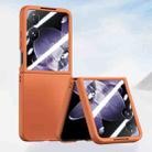 For Xiaomi Mix Flip Integrated PC Skin Feel Shockproof Phone Case(Flaming Orange) - 1