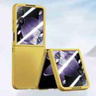 For Xiaomi Mix Flip Integrated PC Skin Feel Shockproof Phone Case(Lemon Yellow) - 1