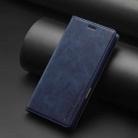 For iPhone 16 Pro LC.IMEEKE RFID Anti-theft Leather Phone Case(Blue) - 2