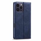 For iPhone 16 Pro LC.IMEEKE RFID Anti-theft Leather Phone Case(Blue) - 3