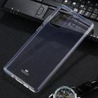 For Samsung Galaxy Note20 GOOSPERY JELLY Full Coverage Soft Case(Transparent) - 2