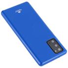 For Samsung Galaxy Note20 GOOSPERY JELLY Full Coverage Soft Case(Blue) - 1