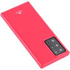 For Samsung Galaxy Note20 Ultra GOOSPERY JELLY Full Coverage Soft Case(Rose Red) - 2