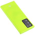 For Samsung Galaxy Note20 Ultra GOOSPERY JELLY Full Coverage Soft Case(Green) - 2