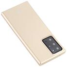 For Samsung Galaxy Note20 Ultra GOOSPERY JELLY Full Coverage Soft Case(Gold) - 2