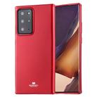 For Samsung Galaxy Note20 Ultra GOOSPERY JELLY Full Coverage Soft Case(Red) - 1