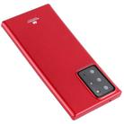 For Samsung Galaxy Note20 Ultra GOOSPERY JELLY Full Coverage Soft Case(Red) - 2