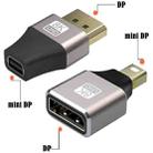 8K 60Hz Male Mini Displayport to Female Displayport Adapter DP Converter - 2