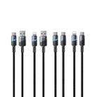 WK WDC-37 Intelligent Power-off 1m PD35W Type-C to 8 Pin Fast Charging Data Cable(Black) - 2