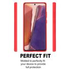 For Samsung Galaxy Note20 GOOSPERY SOFT FEELING Liquid TPU Drop-proof Soft Case(Red) - 3