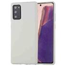 For Samsung Galaxy Note20 GOOSPERY SOFT FEELING Liquid TPU Drop-proof Soft Case(Grey) - 1