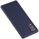 For Samsung Galaxy Note20 GOOSPERY SOFT FEELING Liquid TPU Drop-proof Soft Case(Dark Blue) - 2