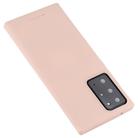 For Samsung Galaxy Note20 Ultra GOOSPERY SOFT FEELING Liquid TPU Drop-proof Soft Case(Apricot) - 2