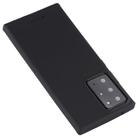 For Samsung Galaxy Note20 Ultra GOOSPERY SOFT FEELING Liquid TPU Drop-proof Soft Case(Black) - 2
