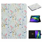 For iPad 10th Gen 10.9 2022 Flower Pattern Flip Leather Smart Tablet Case(Small Floral) - 1