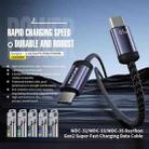 WK WDC-32i Raython Gen2 1m 2.4A USB to 8 Pin Fast Charging Data Cable(Black) - 3