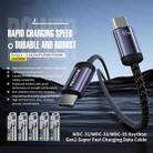 WK WDC-32m Raython Gen2 1m 3A USB to Micro USB Fast Charging Data Cable(Black) - 3