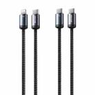 WK WDC-33 Raython Gen2 1m PD35W Type-C to 8 Pin Fast Charging Data Cable(Black) - 2