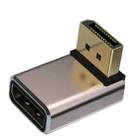 8K 60Hz PD1.4 Male Displayport to Female Displayport Adapter Converter, Angle:Up - 1