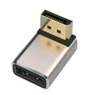 8K 60Hz PD1.4 Male Displayport to Female Displayport Adapter Converter, Angle:Down - 1