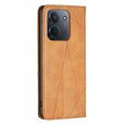For Redmi 15C 4G 173.1mm / 15C 5G 173.1mm Rhombus Texture Magnetic Leather Phone Case(Yellow) - 3