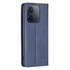 For Redmi 15C 4G 173.1mm / 15C 5G 173.1mm Rhombus Texture Magnetic Leather Phone Case(Blue) - 3