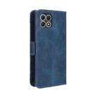 For T-Mobile Revvl 7 5G Skin Feel Calf Texture Card Slots Leather Phone Case(Blue) - 3