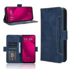 For T-Mobile Revvl 7 Pro 5G Skin Feel Calf Texture Card Slots Leather Phone Case(Blue) - 1