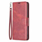 For Redmi Note 14 Pro 5G / Note 14 Pro+ 5G Lambskin Texture Pure Color Flip Leather Phone Case(Red) - 3