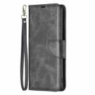 For Redmi Note 14 Pro 5G / Note 14 Pro+ 5G Lambskin Texture Pure Color Flip Leather Phone Case(Black) - 3