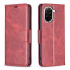 For Redmi A5 4G 171.7mm Lambskin Texture Pure Color Flip Leather Phone Case(Red) - 1