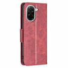 For Redmi A5 4G 171.7mm Lambskin Texture Pure Color Flip Leather Phone Case(Red) - 3