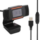 1080P 30fps HD Computer Camera Integrated Microphone USB Web Cam(Black) - 1