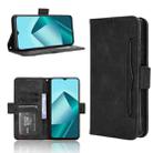 For Wiko T20 Skin Feel Calf Texture Card Slots Leather Phone Case(Black) - 1