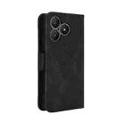 For Wiko T20 Skin Feel Calf Texture Card Slots Leather Phone Case(Black) - 3