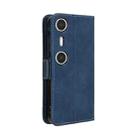 For XReal Beam Pro Skin Feel Calf Texture Card Slots Leather Phone Case(Blue) - 3