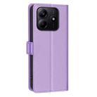 For Redmi Note 14 5G Litchi Texture RFID Anti-theft Leather Phone Case(Purple) - 3