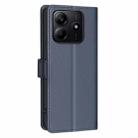 For Redmi Note 14 5G Litchi Texture RFID Anti-theft Leather Phone Case(Blue) - 3