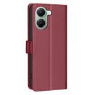 For Redmi Turbo 4 Litchi Texture RFID Anti-theft Leather Phone Case(Red) - 3