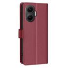 For Redmi Turbo 4 Pro Litchi Texture RFID Anti-theft Leather Phone Case(Red) - 3
