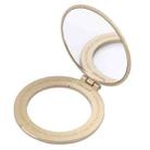 CPS-053 Magnetic Folding Phone Ring Holder with Mirror(Gold) - 1