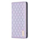 For Redmi Note 14 4G 163.25mm Diamond Lattice Magnetic Leather Flip Phone Case(Purple) - 2