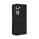 For Fujitsu Arrows We2 Plus Skin Feel Calf Texture Card Slots Leather Phone Case(Black) - 3