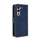 For Fujitsu Arrows We2 Plus Skin Feel Calf Texture Card Slots Leather Phone Case(Blue) - 3