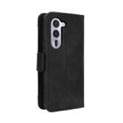 For Fujitsu Arrows Alpha F-51F Skin Feel Calf Texture Card Slots Leather Phone Case(Black) - 3