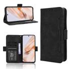 For Redmi 13 4G / Note 13R 5G Skin Feel Calf Texture Card Slots Leather Phone Case(Black) - 1