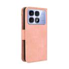 For Redmi K70 Ultra Skin Feel Calf Texture Card Slots Leather Phone Case(Pink) - 3