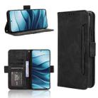 For Redmi Note 14 4G Global Skin Feel Calf Texture Card Slots Leather Phone Case(Black) - 1