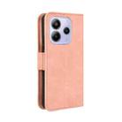For Redmi Note 14 4G 164.84mm EU Version Skin Feel Calf Texture Card Slots Leather Phone Case(Pink) - 3