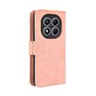 For Redmi Note 14 Pro 4G Skin Feel Calf Texture Card Slots Leather Phone Case(Pink) - 3